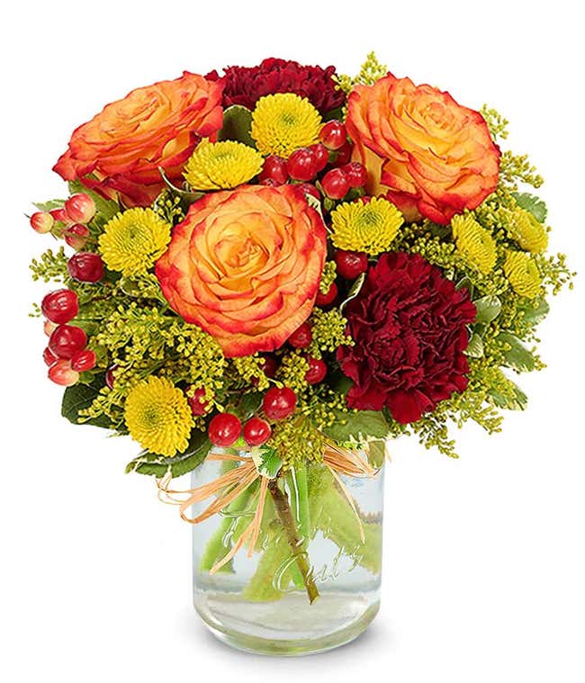Shimmering Harvest Bouquet