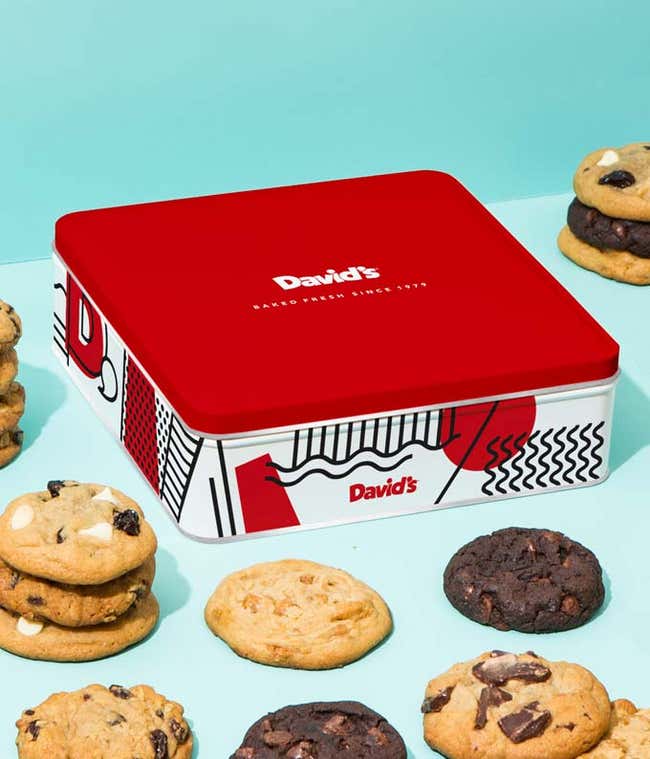 Assorted Cookies Tin - 1lb