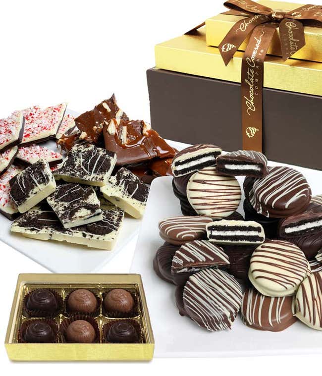 Executive Chocolate Covered Gift Tower