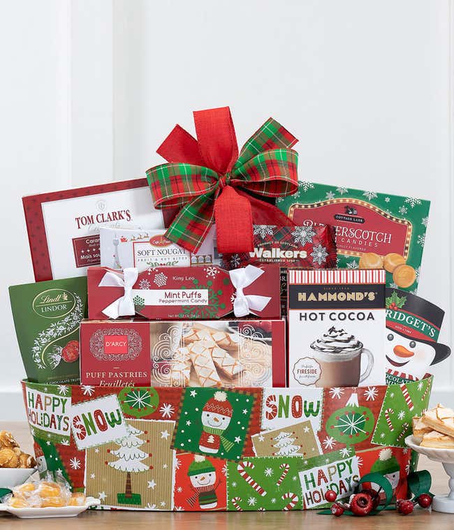 Heartfelt Holiday Wishes Gift Basket