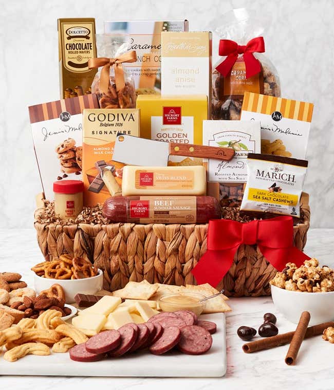 Decadent Delights Gourmet Basket