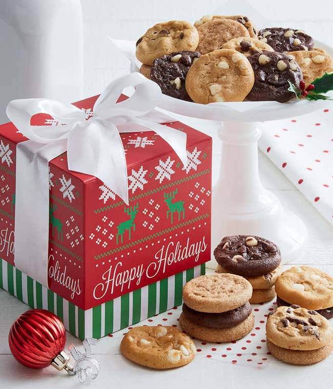 Happy Holidays Mini Gift Box