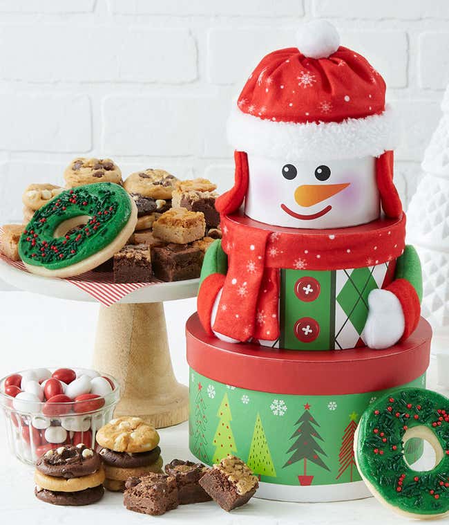 There's Snowman Like You Gift Tower